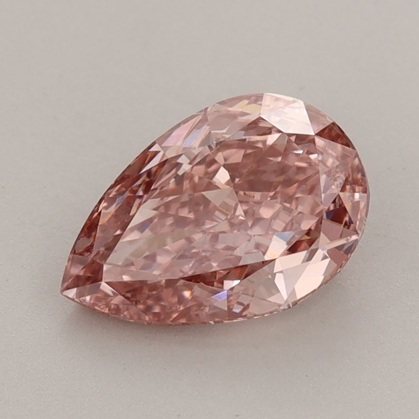 Loose Diamond - PEAR 1.56ct Fancy Intense Brownish Pink VS1: Loose Diamond - PEAR 1.56ct Fancy Intense Brownish Pink VS1 Source: This is a real non-mined Diamond that has been grown in a lab Shape: PEAR Carats: 1.56 Color: Fancy Intense Brownish Pink Certificat