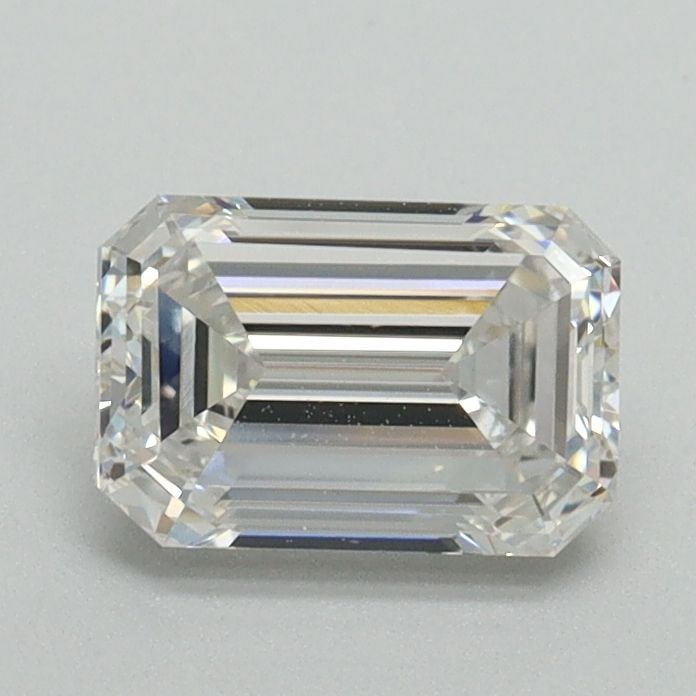 Loose Diamond - EMERALD 1.01ct F VS1: Loose Diamond - EMERALD 1.01ct F VS1 Source: This is a real non-mined Diamond that has been grown in a lab Shape: EMERALD Carats: 1.01 Color: F Clarity: VS1 Certification: NONE Video: