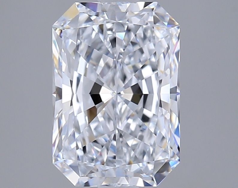 Loose Diamond - RADIANT 2.01ct E VVS1: Loose Diamond - RADIANT 2.01ct E VVS1 Source: This is a real non-mined Diamond that has been grown in a lab Shape: RADIANT Carats: 2.01 Color: E Clarity: VVS1 Certification: IGI Video: