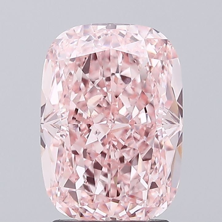 Loose Diamond - CUSHION MODIFIED 3.07ct Fancy Vivid Pink VVS2: Loose Diamond - CUSHION MODIFIED 3.07ct Fancy Vivid Pink VVS2 Source: This is a real non-mined Diamond that has been grown in a lab Shape: CUSHION MODIFIED Carats: 3.07 Color: Fancy Vivid Pink Certifi