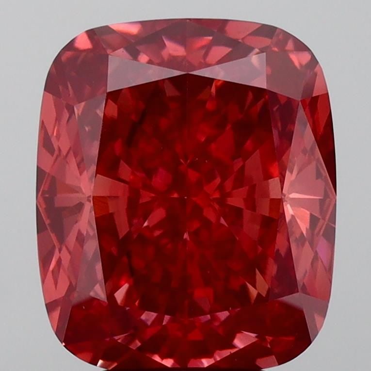 Loose Diamond - CUSHION MODIFIED 5.42ct Fancy Vivid Pink VS2: Loose Diamond - CUSHION MODIFIED 5.42ct Fancy Vivid Pink VS2 Source: This is a real non-mined Diamond that has been grown in a lab Shape: CUSHION MODIFIED Carats: 5.42 Color: Fancy Vivid Pink Certific