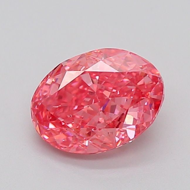 Loose Diamond - OVAL 2.04ct Fancy Vivid Pink SI1: Loose Diamond - OVAL 2.04ct Fancy Vivid Pink SI1 Source: This is a real non-mined Diamond that has been grown in a lab Shape: OVAL Carats: 2.04 Color: Fancy Vivid Pink Certification: NONE Video: