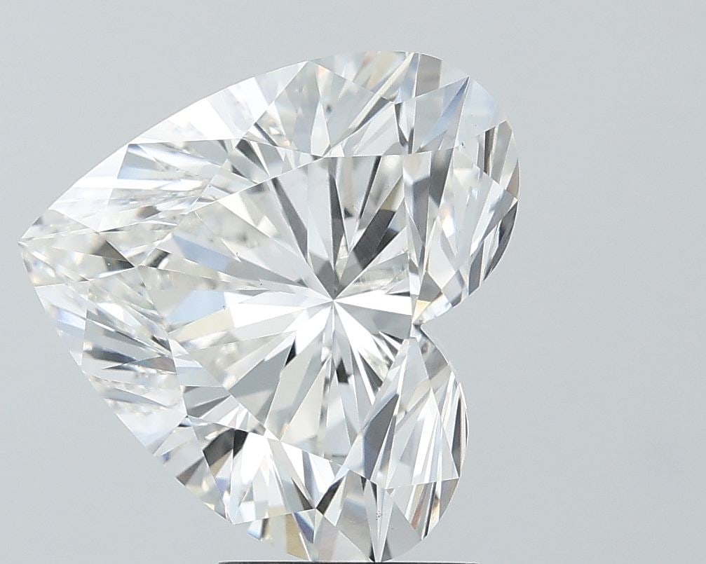Loose Diamond - HEART 5.02ct F VS1: Loose Diamond - HEART 5.02ct F VS1 Source: This is a real non-mined Diamond that has been grown in a lab Shape: HEART Carats: 5.02 Color: F Clarity: VS1 Certification: IGI Video: