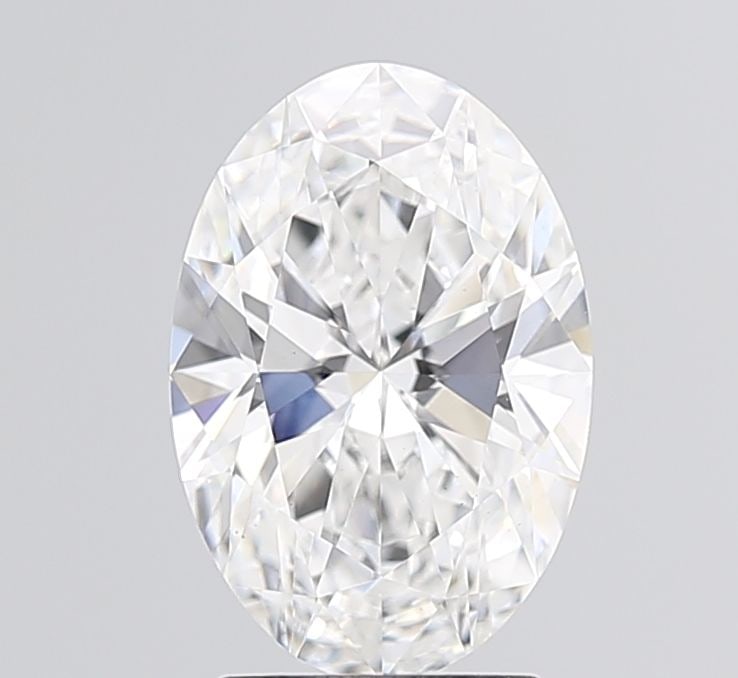 Loose Diamond - OVAL 2.08ct D VS1: Loose Diamond - OVAL 2.08ct D VS1 Source: This is a real non-mined Diamond that has been grown in a lab Shape: OVAL Carats: 2.08 Color: D Clarity: VS1 Certification: IGI Video: Video Link Additional