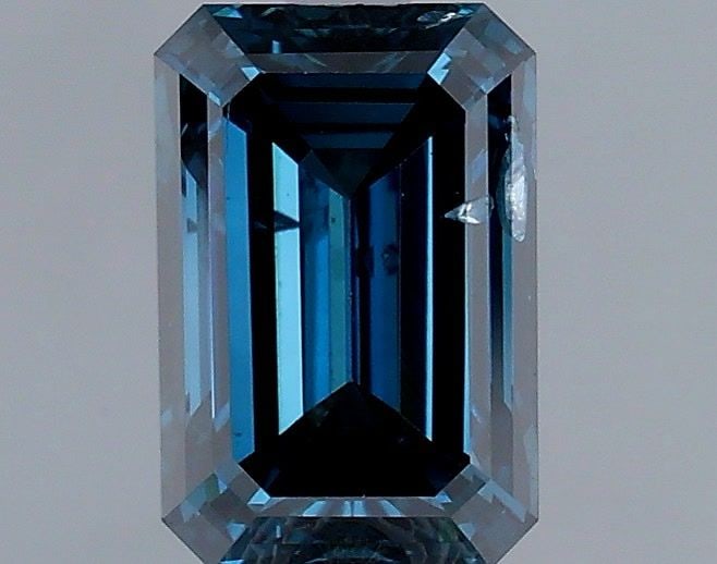 Loose Diamond - EMERALD 1.0ct Fancy Deep Blue SI2: Loose Diamond - EMERALD 1.0ct Fancy Deep Blue SI2 Source: This is a real non-mined Diamond that has been grown in a lab Shape: EMERALD Carats: 1.0 Color: Fancy Deep Blue Certification: IGI Video: