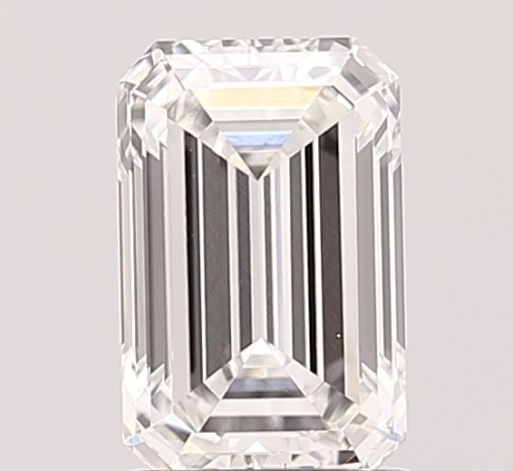 Loose Diamond - EMERALD 1.54ct D VS1: Loose Diamond - EMERALD 1.54ct D VS1 Source: This is a real non-mined Diamond that has been grown in a lab Shape: EMERALD Carats: 1.54 Color: D Clarity: VS1 Certification: IGI Video: