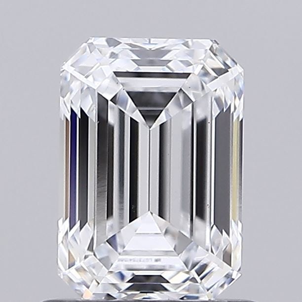 Loose Diamond - EMERALD 1.04ct D VS1: Loose Diamond - EMERALD 1.04ct D VS1 Source: This is a real non-mined Diamond that has been grown in a lab Shape: EMERALD Carats: 1.04 Color: D Clarity: VS1 Certification: IGI Video: