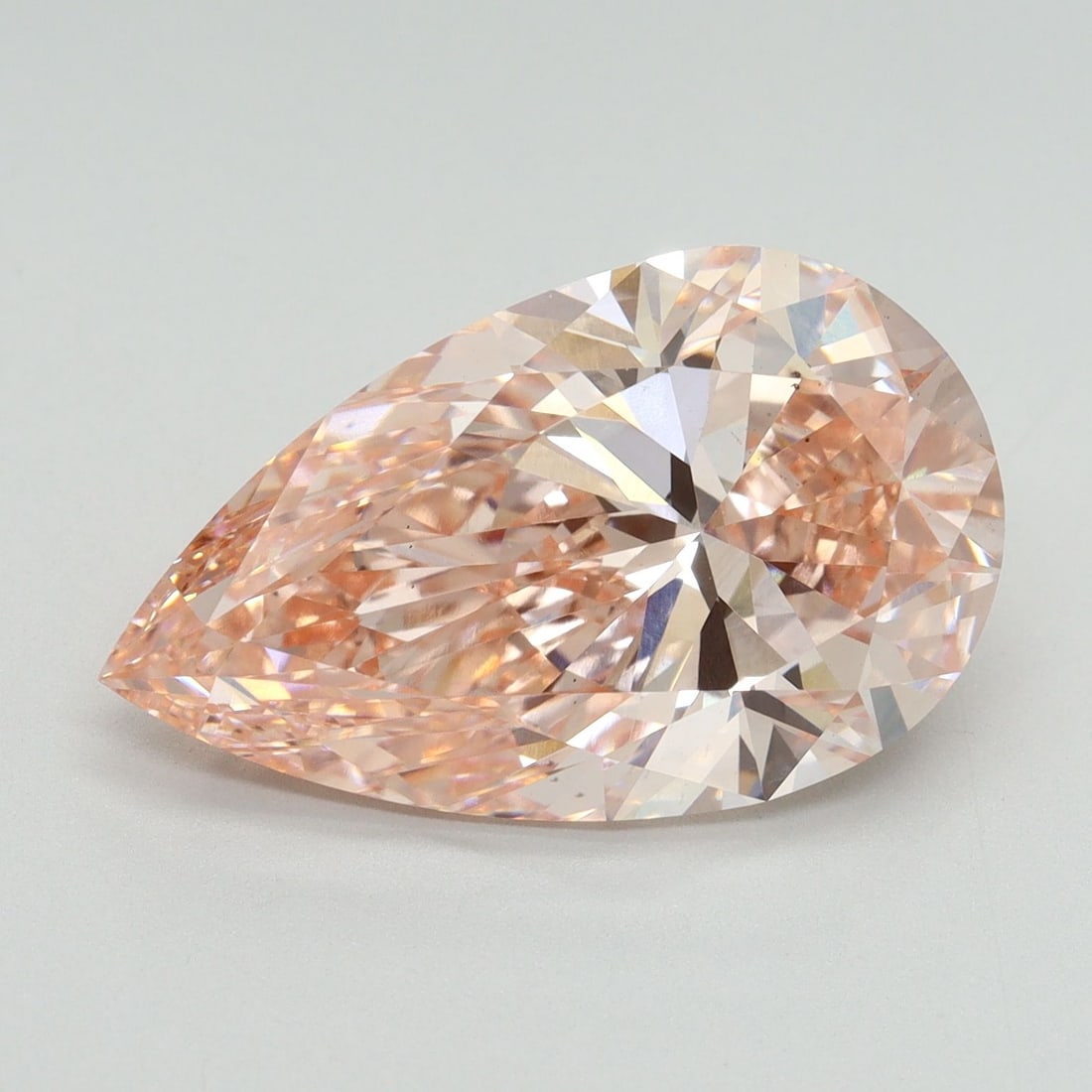 Loose Diamond - PEAR 7.01ct Fancy Intense Pink VS1: Loose Diamond - PEAR 7.01ct Fancy Intense Pink VS1 Source: This is a real non-mined Diamond that has been grown in a lab Shape: PEAR Carats: 7.01 Color: Fancy Intense Pink Certification: IGI Video: