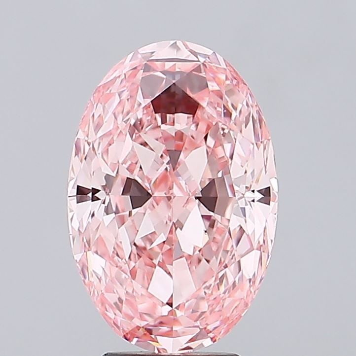 Loose Diamond - OVAL 5.52ct Fancy Vivid Pink VS1: Loose Diamond - OVAL 5.52ct Fancy Vivid Pink VS1 Source: This is a real non-mined Diamond that has been grown in a lab Shape: OVAL Carats: 5.52 Color: Fancy Vivid Pink Certification: IGI Video: