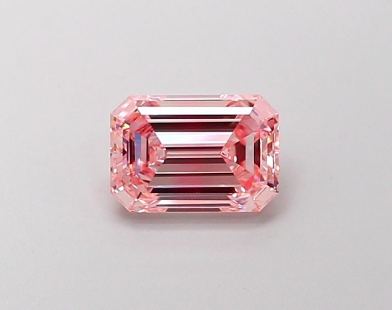 Loose Diamond - EMERALD 1.16ct Fancy Intense Pink VS2: Loose Diamond - EMERALD 1.16ct Fancy Intense Pink VS2 Source: This is a real non-mined Diamond that has been grown in a lab Shape: EMERALD Carats: 1.16 Color: Fancy Intense Pink Certification: IGI Vid