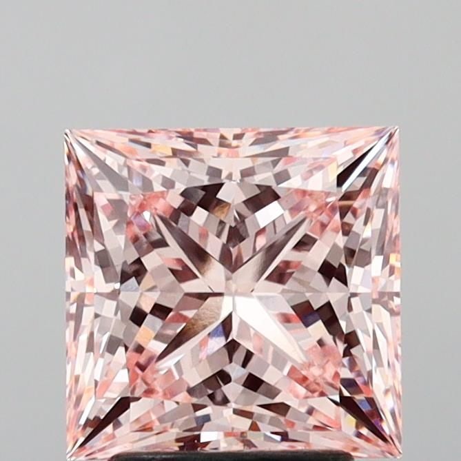 Loose Diamond - PRINCESS 3.01ct Fancy Intense Pink VVS2: Loose Diamond - PRINCESS 3.01ct Fancy Intense Pink VVS2 Source: This is a real non-mined Diamond that has been grown in a lab Shape: PRINCESS Carats: 3.01 Color: Fancy Intense Pink Certification: IGI