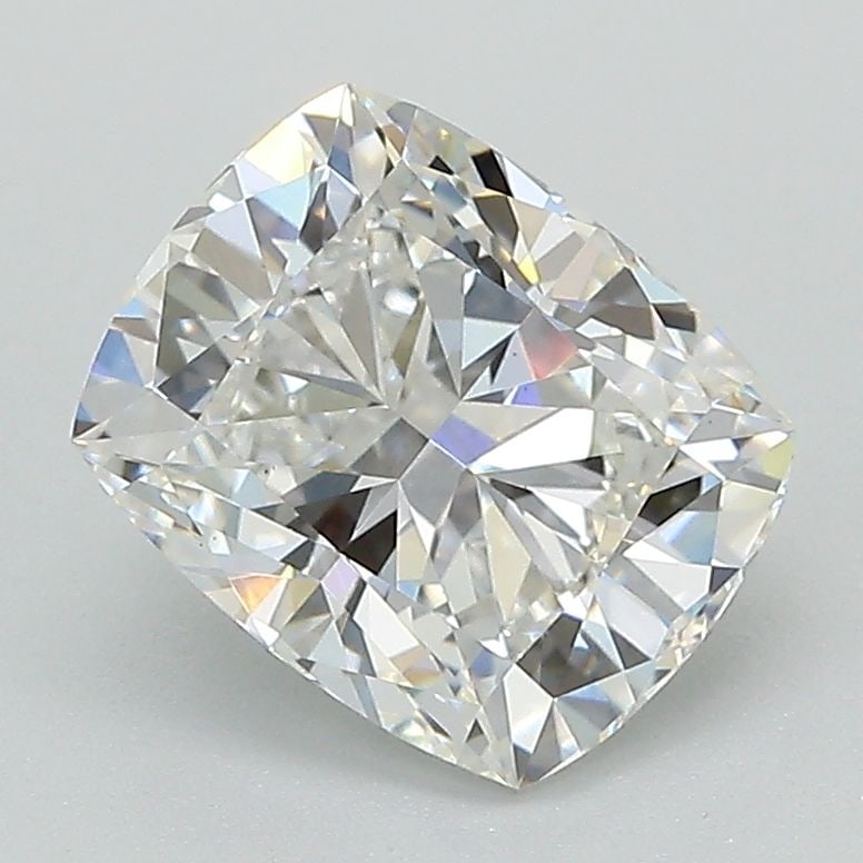 Loose Diamond - CUSHION BRILLIANT 2.19ct E VS1: Loose Diamond - CUSHION BRILLIANT 2.19ct E VS1 Source: This is a real non-mined Diamond that has been grown in a lab Shape: CUSHION BRILLIANT Carats: 2.19 Color: E Clarity: VS1 Certification: IGI Vide