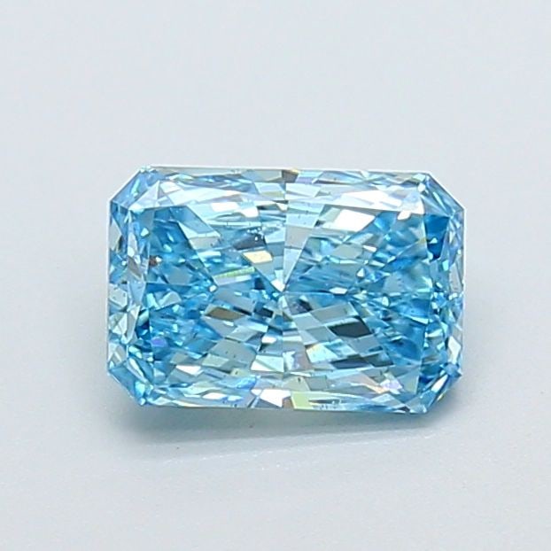 Loose Diamond - RADIANT 1.25ct Fancy Vivid Blue SI1: Loose Diamond - RADIANT 1.25ct Fancy Vivid Blue SI1 Source: This is a real non-mined Diamond that has been grown in a lab Shape: RADIANT Carats: 1.25 Color: Fancy Vivid Blue Certification: IGI Video: