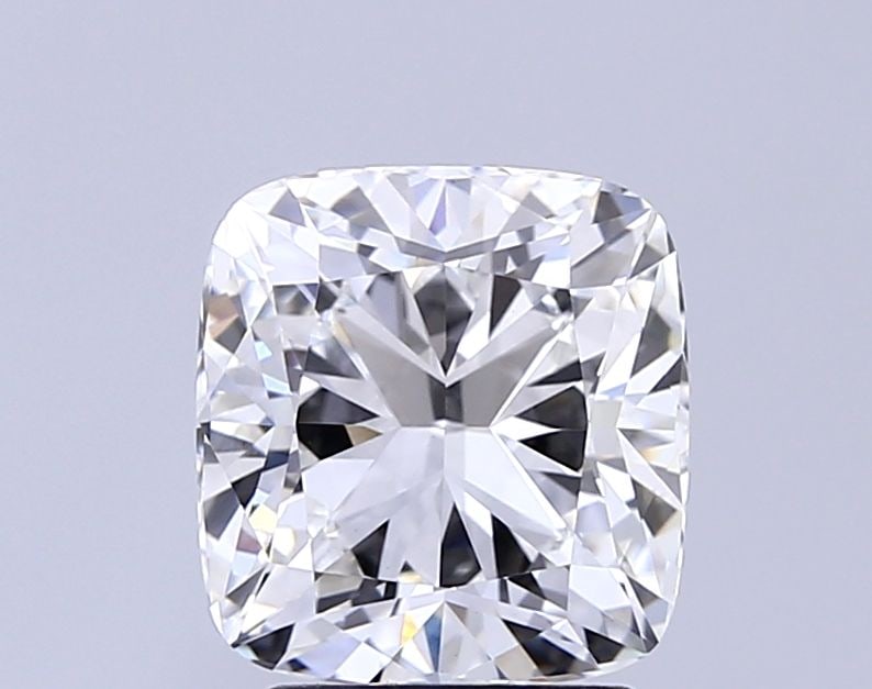Loose Diamond - CUSHION MODIFIED 3.1ct E VVS2: Loose Diamond - CUSHION MODIFIED 3.1ct E VVS2 Source: This is a real non-mined Diamond that has been grown in a lab Shape: CUSHION MODIFIED Carats: 3.1 Color: E Clarity: VVS2 Certification: IGI