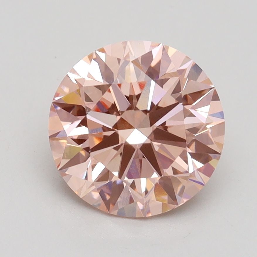 Ideal Loose Diamond - ROUND 2.01ct Fancy Intense Pink VS1: Ideal Loose Diamond - ROUND 2.01ct Fancy Intense Pink VS1 Source: This is a real non-mined Diamond that has been grown in a lab Shape: ROUND Carats: 2.01 Color: Fancy Intense Pink Certification: IGI V