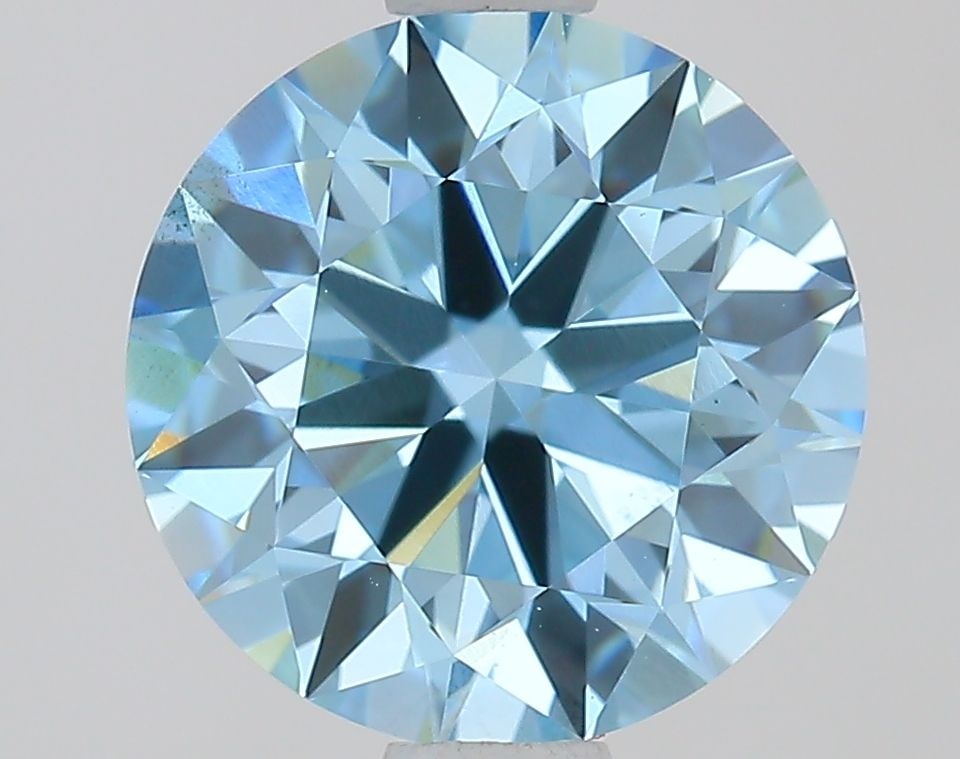 Ideal Loose Diamond - ROUND 1.43ct Fancy Vivid Blue VS1: Ideal Loose Diamond - ROUND 1.43ct Fancy Vivid Blue VS1 Source: This is a real non-mined Diamond that has been grown in a lab Shape: ROUND Carats: 1.43 Color: Fancy Vivid Blue Certification: IGI Video