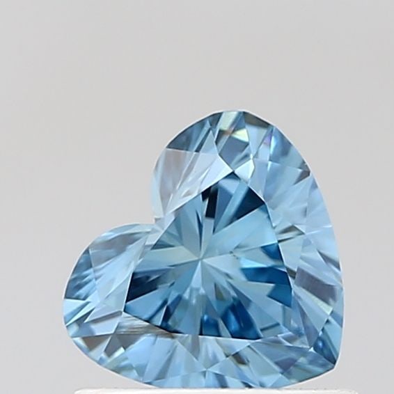Loose Diamond - HEART 0.7ct Fancy Vivid Blue VS2: Loose Diamond - HEART 0.7ct Fancy Vivid Blue VS2 Source: This is a real non-mined Diamond that has been grown in a lab Shape: HEART Carats: 0.7 Color: Fancy Vivid Blue Certification: IGI Video: