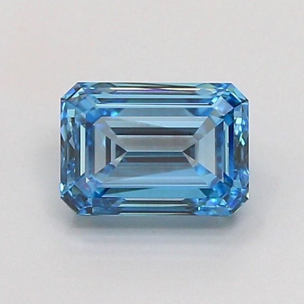 Loose Diamond - EMERALD 1.5ct Fancy Vivid Blue VVS2: Loose Diamond - EMERALD 1.5ct Fancy Vivid Blue VVS2 Source: This is a real non-mined Diamond that has been grown in a lab Shape: EMERALD Carats: 1.5 Color: Fancy Vivid Blue Certification: IGI Video: