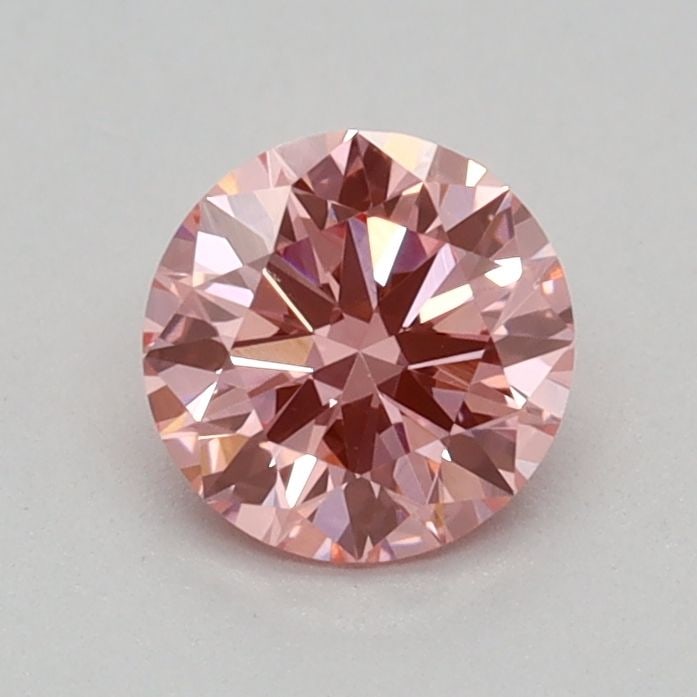 Ideal Loose Diamond - ROUND 0.37ct Fancy Vivid Pink VVS2: Ideal Loose Diamond - ROUND 0.37ct Fancy Vivid Pink VVS2 Source: This is a real non-mined Diamond that has been grown in a lab Shape: ROUND Carats: 0.37 Color: Fancy Vivid Pink Certification: IGI Vide