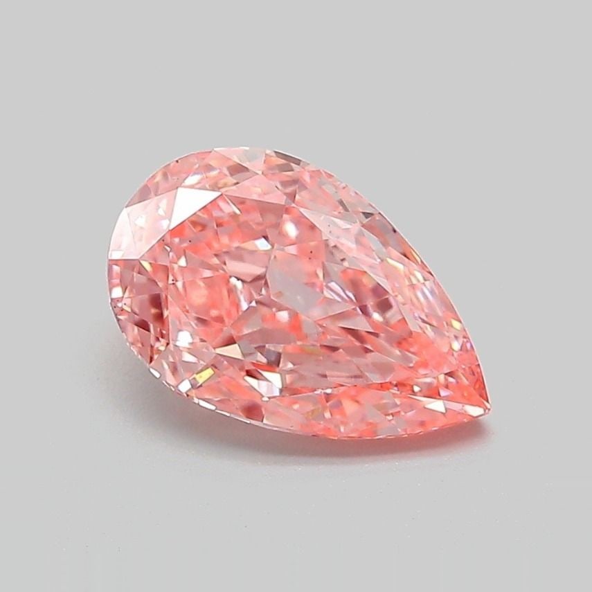 Loose Diamond - PEAR 1.66ct Fancy Vivid Pink VS2: Loose Diamond - PEAR 1.66ct Fancy Vivid Pink VS2 Source: This is a real non-mined Diamond that has been grown in a lab Shape: PEAR Carats: 1.66 Color: Fancy Vivid Pink Certification: IGI Video: