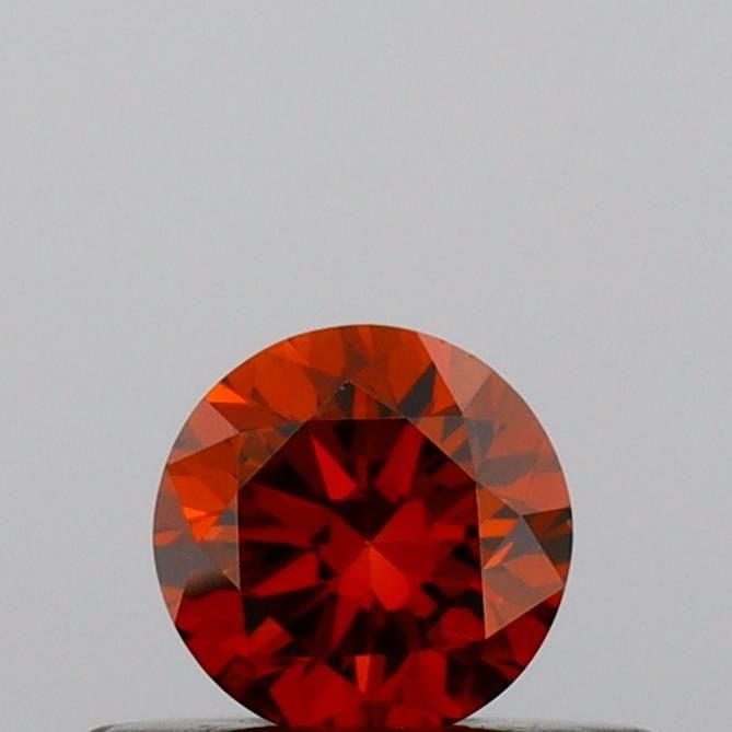 Loose Diamond - ROUND 0.27ct Fancy Deep Orange VS1: Loose Diamond - ROUND 0.27ct Fancy Deep Orange VS1 Source: This is a real non-mined Diamond that has been grown in a lab Shape: ROUND Carats: 0.27 Color: Fancy Deep Orange Certification: IGI Video: