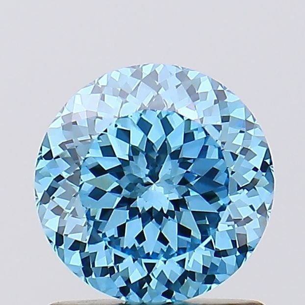 Loose Diamond - ROUND 1.14ct Fancy Vivid Blue VVS2 (1 of 1)