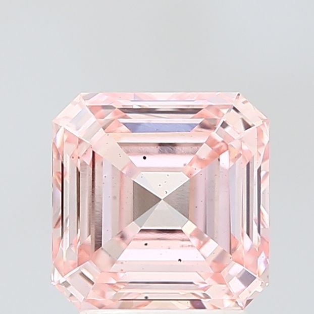 Loose Diamond - ASSCHER 2.55ct Fancy Intense Pink VS2: Loose Diamond - ASSCHER 2.55ct Fancy Intense Pink VS2 Source: This is a real non-mined Diamond that has been grown in a lab Shape: ASSCHER Carats: 2.55 Color: Fancy Intense Pink Certification: IGI Add