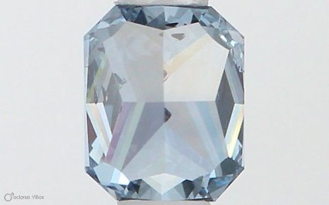 Loose Diamond - RADIANT 0.4ct Fancy Vivid Blue SI2: Loose Diamond - RADIANT 0.4ct Fancy Vivid Blue SI2 Source: This is a real non-mined Diamond that has been grown in a lab Shape: RADIANT Carats: 0.4 Color: Fancy Vivid Blue Certification: IGI Video: