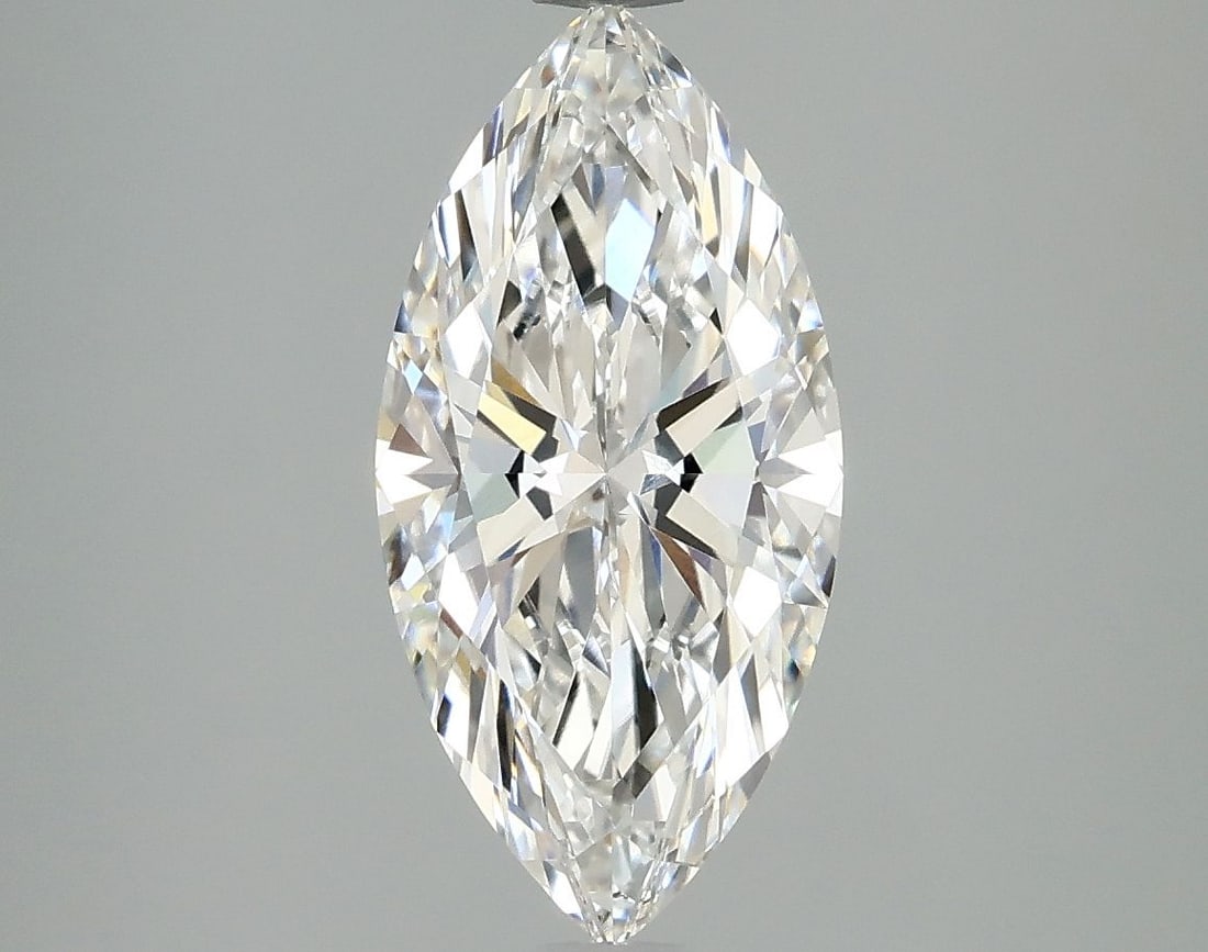 Loose Diamond - MARQUISE 2.09ct E IF: Loose Diamond - MARQUISE 2.09ct E IF Source: This is a real non-mined Diamond that has been grown in a lab Shape: MARQUISE Carats: 2.09 Color: E Clarity: IF Certification: IGI Video: