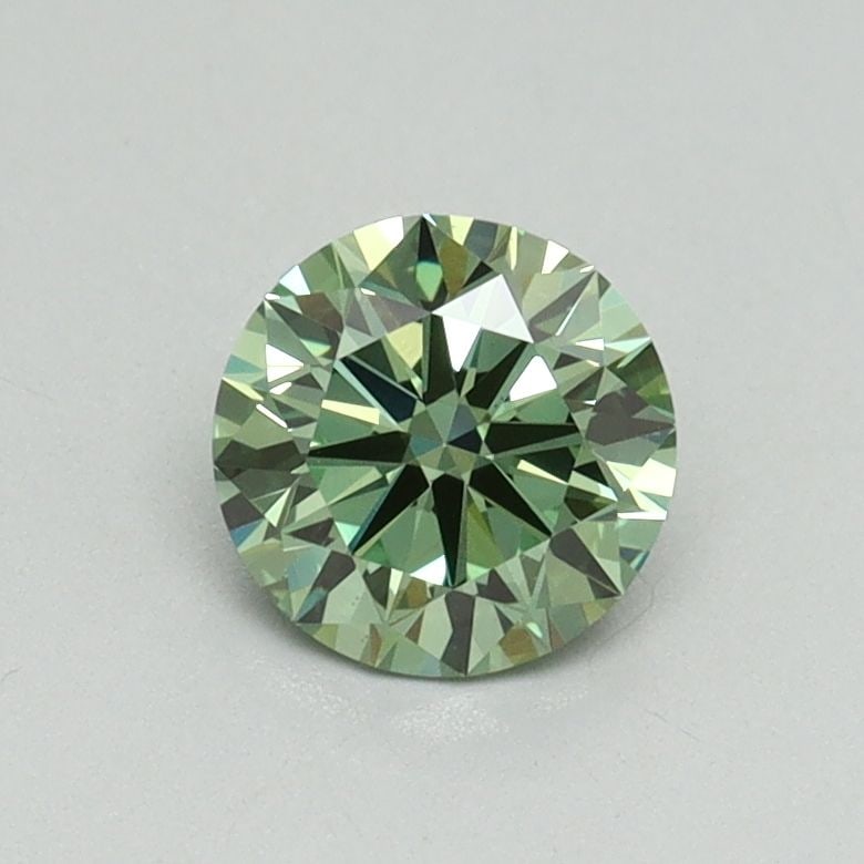 Ideal Loose Diamond - ROUND 0.68ct Fancy Vivid Green VS1: Ideal Loose Diamond - ROUND 0.68ct Fancy Vivid Green VS1 Source: This is a real non-mined Diamond that has been grown in a lab Shape: ROUND Carats: 0.68 Color: Fancy Vivid Green Certification: IGI Vid