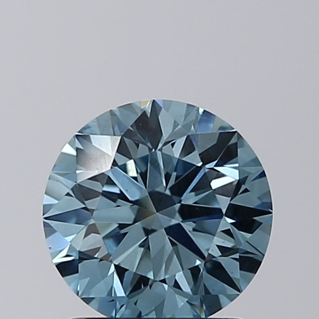 Ideal Loose Diamond - ROUND 1.4ct Fancy Intense Blue VS2: Ideal Loose Diamond - ROUND 1.4ct Fancy Intense Blue VS2 Source: This is a real non-mined Diamond that has been grown in a lab Shape: ROUND Carats: 1.4 Color: Fancy Intense Blue Certification: IGI Vid