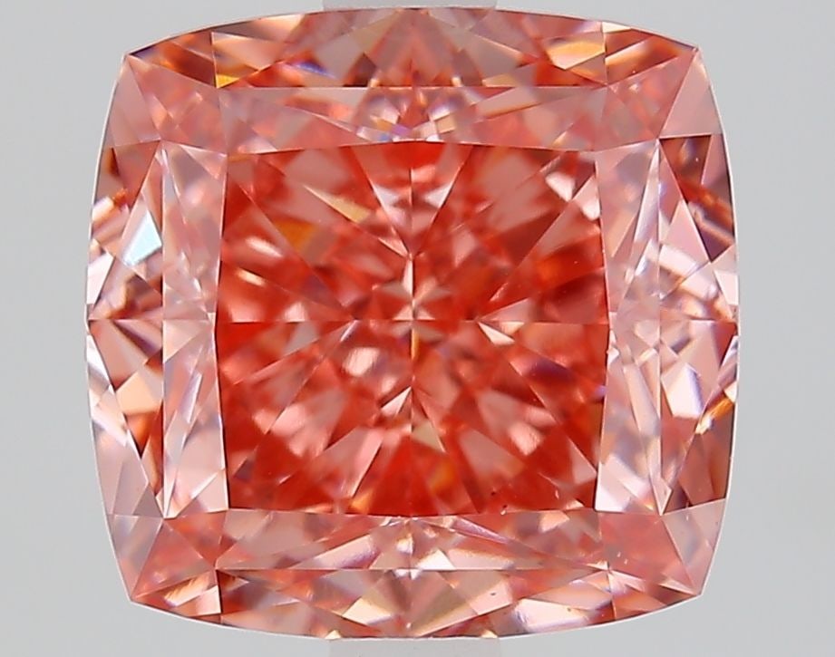 Loose Diamond - CUSHION MODIFIED 3.71ct Fancy Vivid Pink VS1: Loose Diamond - CUSHION MODIFIED 3.71ct Fancy Vivid Pink VS1 Source: This is a real non-mined Diamond that has been grown in a lab Shape: CUSHION MODIFIED Carats: 3.71 Color: Fancy Vivid Pink Certific