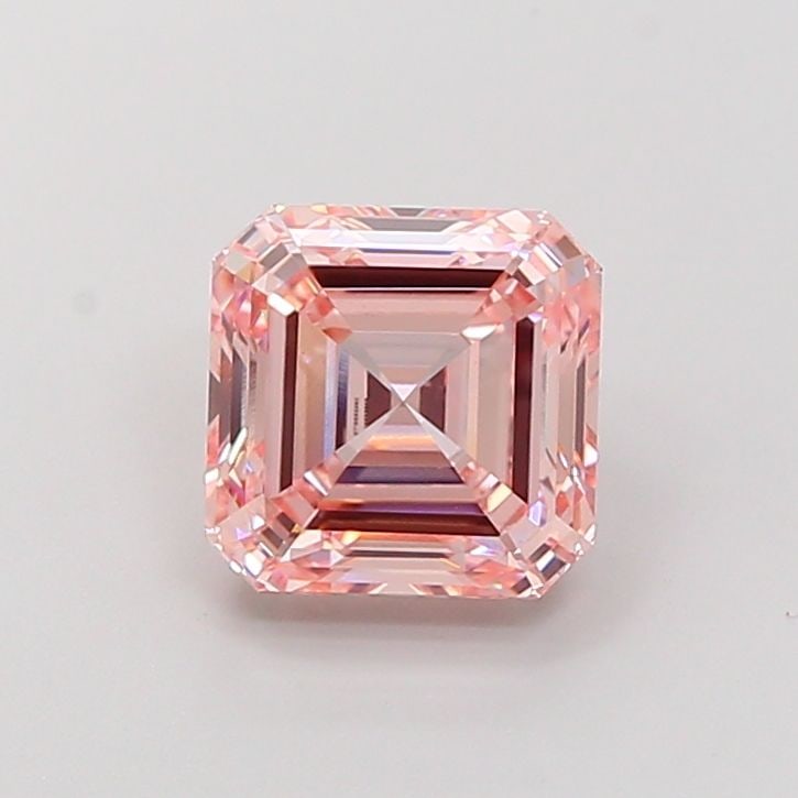 Loose Diamond - ASSCHER 4.03ct Fancy Intense Pink VS1: Loose Diamond - ASSCHER 4.03ct Fancy Intense Pink VS1 Source: This is a real non-mined Diamond that has been grown in a lab Shape: ASSCHER Carats: 4.03 Color: Fancy Intense Pink Certification: IGI Vid