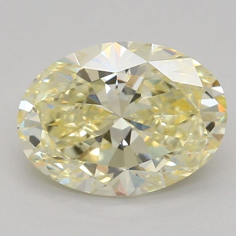 Loose Diamond - OVAL 1.07ct Fancy Yellow VS1: Loose Diamond - OVAL 1.07ct Fancy Yellow VS1 Source: This is a real non-mined Diamond that has been grown in a lab Shape: OVAL Carats: 1.07 Color: Fancy Yellow Certification: IGI Video: