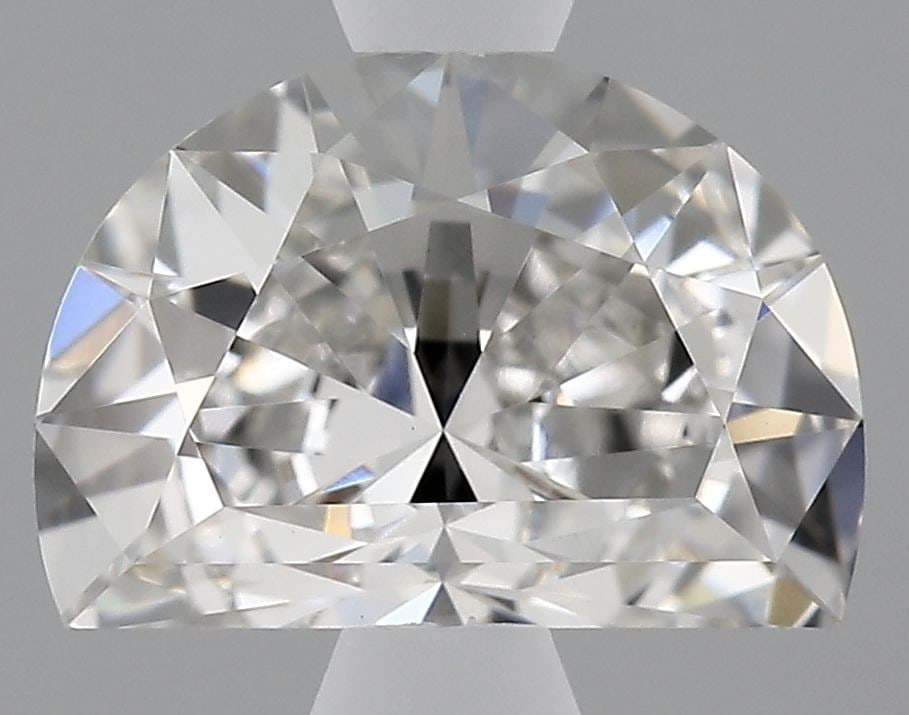 Loose Diamond - HALF MOON 1.01ct E VVS2: Loose Diamond - HALF MOON 1.01ct E VVS2 Source: This is a real non-mined Diamond that has been grown in a lab Shape: HALF MOON Carats: 1.01 Color: E Clarity: VVS2 Certification: IGI Video: