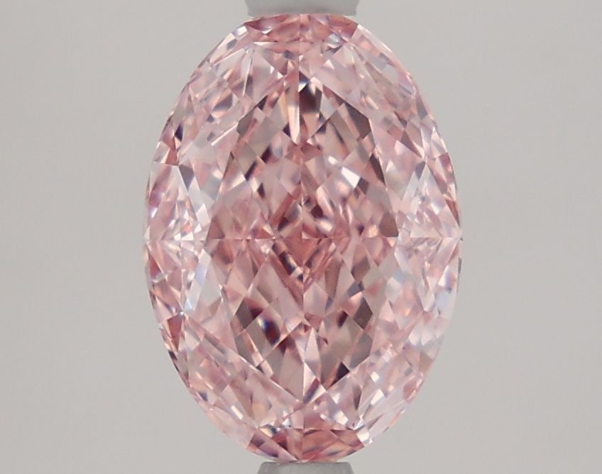 Loose Diamond - OVAL 2.11ct Fancy Intense Pink VS1: Loose Diamond - OVAL 2.11ct Fancy Intense Pink VS1 Source: This is a real non-mined Diamond that has been grown in a lab Shape: OVAL Carats: 2.11 Color: Fancy Intense Pink Certification: IGI Video: