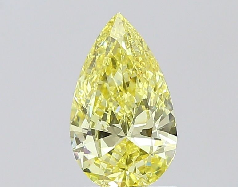 Loose Diamond - PEAR 1.0ct Fancy Intense Yellow SI2: Loose Diamond - PEAR 1.0ct Fancy Intense Yellow SI2 Source: This is a real non-mined Diamond that has been grown in a lab Shape: PEAR Carats: 1.0 Color: Fancy Intense Yellow Certification: IGI 