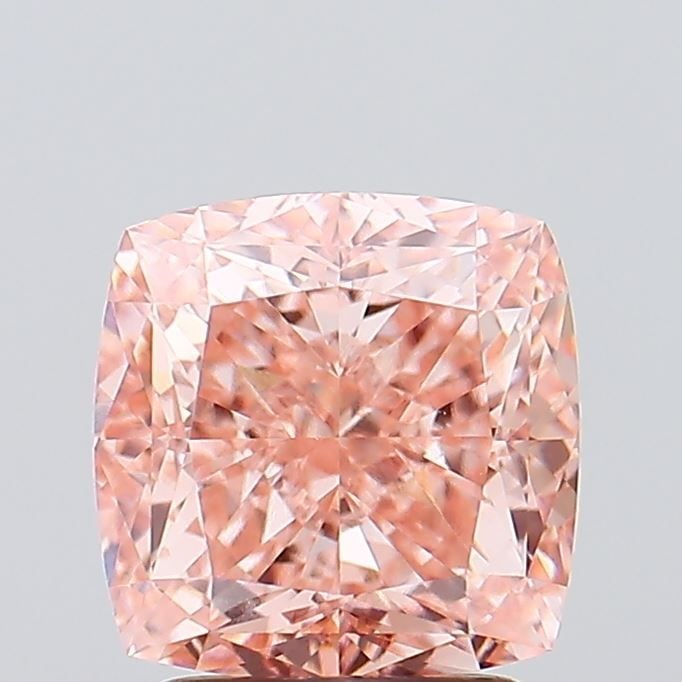 Loose Diamond - CUSHION MODIFIED 2.99ct Fancy Intense Pink VS1: Loose Diamond - CUSHION MODIFIED 2.99ct Fancy Intense Pink VS1 Source: This is a real non-mined Diamond that has been grown in a lab Shape: CUSHION MODIFIED Carats: 2.99 Color: Fancy Intense Pink Cert