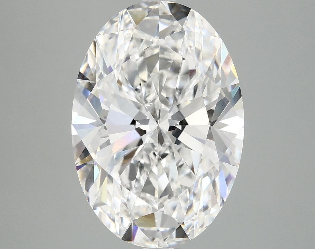 Loose Diamond - OVAL 5.04ct E VS1: Loose Diamond - OVAL 5.04ct E VS1 Source: This is a real non-mined Diamond that has been grown in a lab Shape: OVAL Carats: 5.04 Color: E Clarity: VS1 Certification: IGI Video: