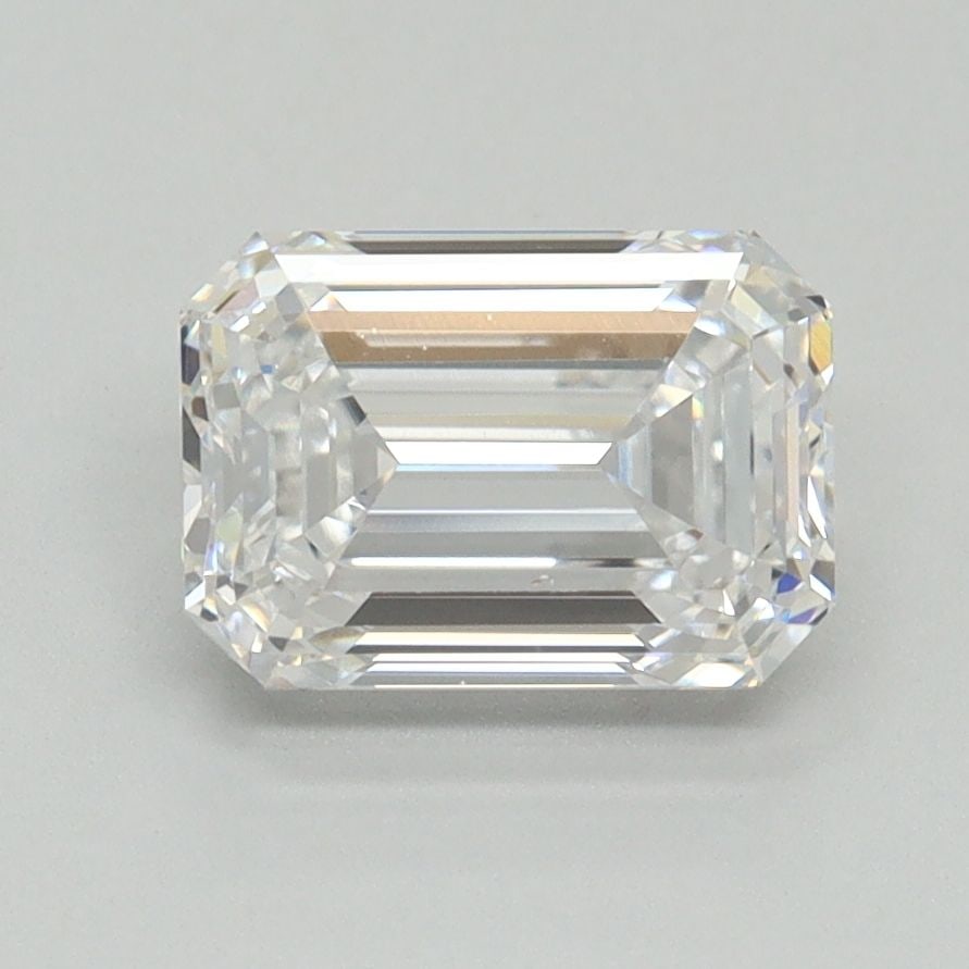 Loose Diamond - EMERALD 1.9ct D VS2: Loose Diamond - EMERALD 1.9ct D VS2 Source: This is a real non-mined Diamond that has been grown in a lab Shape: EMERALD Carats: 1.9 Color: D Clarity: VS2 Certification: NONE Video: