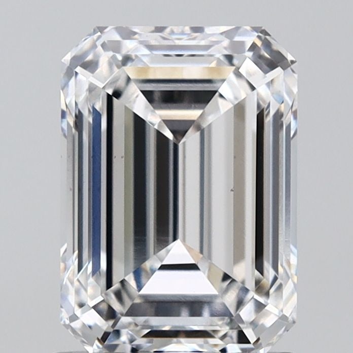 Loose Diamond - EMERALD 1.57ct D VS1: Loose Diamond - EMERALD 1.57ct D VS1 Source: This is a real non-mined Diamond that has been grown in a lab Shape: EMERALD Carats: 1.57 Color: D Clarity: VS1 Certification: IGI Video: