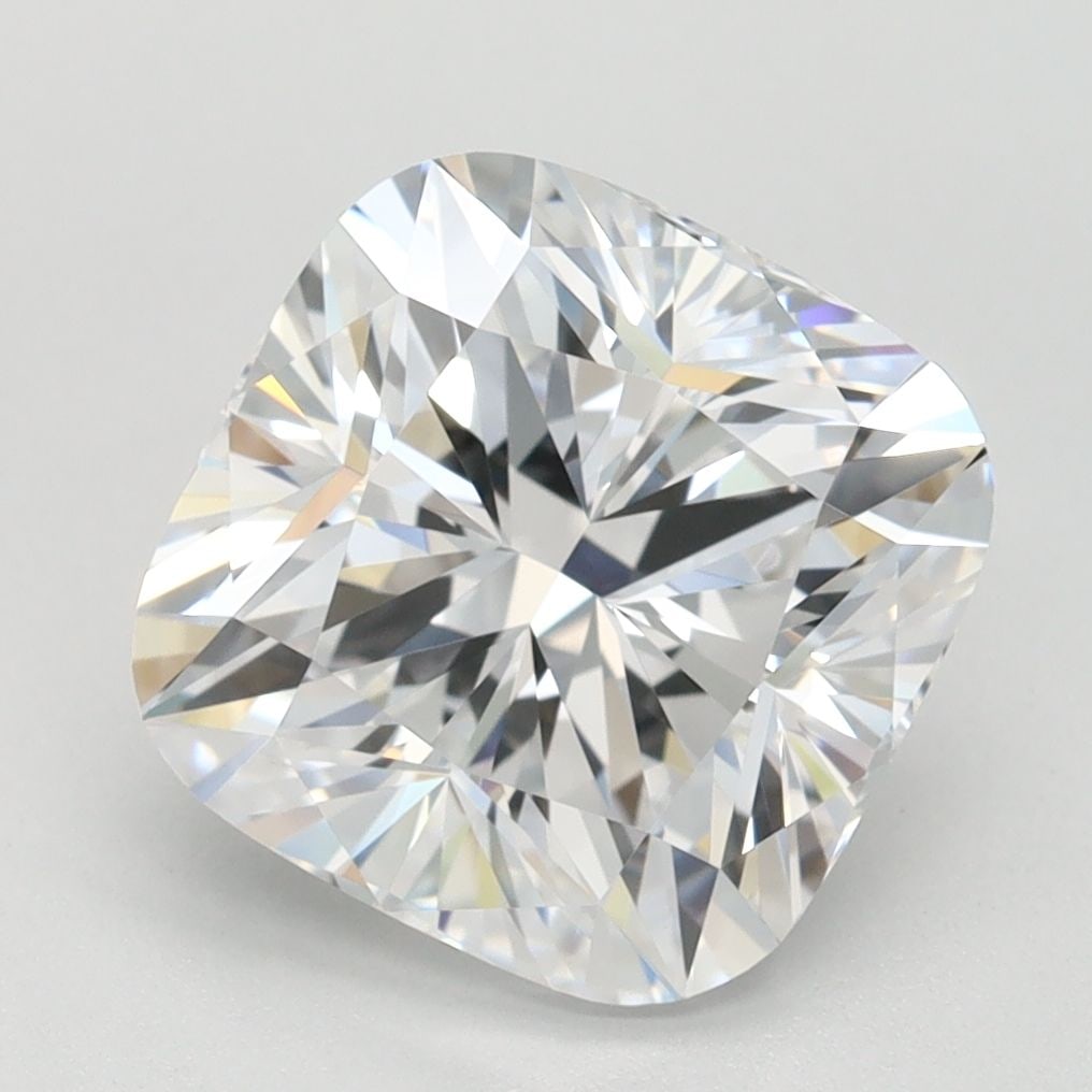 Loose Diamond - CUSHION MODIFIED 3.01ct D FL: Loose Diamond - CUSHION MODIFIED 3.01ct D FL Source: This is a real non-mined Diamond that has been grown in a lab Shape: CUSHION MODIFIED Carats: 3.01 Color: D Clarity: FL Certification: IGI Video: