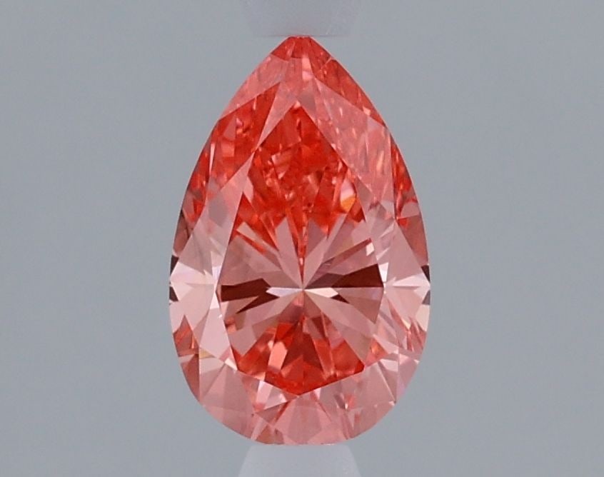 Loose Diamond - PEAR 1.06ct Fancy Vivid Pink VS1: Loose Diamond - PEAR 1.06ct Fancy Vivid Pink VS1 Source: This is a real non-mined Diamond that has been grown in a lab Shape: PEAR Carats: 1.06 Color: Fancy Vivid Pink Certification: IGI Video: