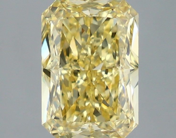 Loose Diamond - RADIANT 3.05ct Fancy Intense Yellow VS1: Loose Diamond - RADIANT 3.05ct Fancy Intense Yellow VS1 Source: This is a real non-mined Diamond that has been grown in a lab Shape: RADIANT Carats: 3.05 Color: Fancy Intense Yellow Certification: IGI