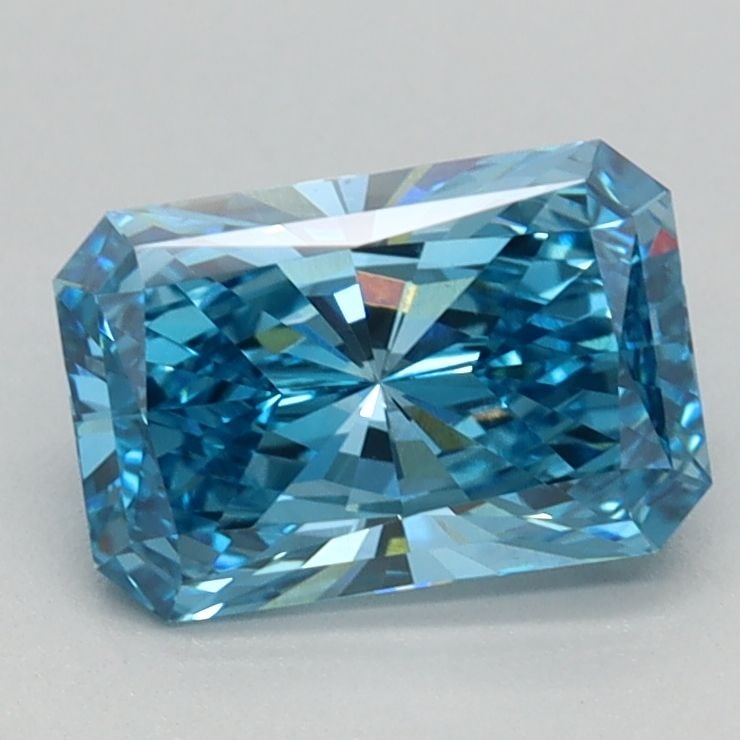 Loose Diamond - RADIANT 1.07ct Fancy Vivid Blue VS1: Loose Diamond - RADIANT 1.07ct Fancy Vivid Blue VS1 Source: This is a real non-mined Diamond that has been grown in a lab Shape: RADIANT Carats: 1.07 Color: Fancy Vivid Blue Certification: IGI
