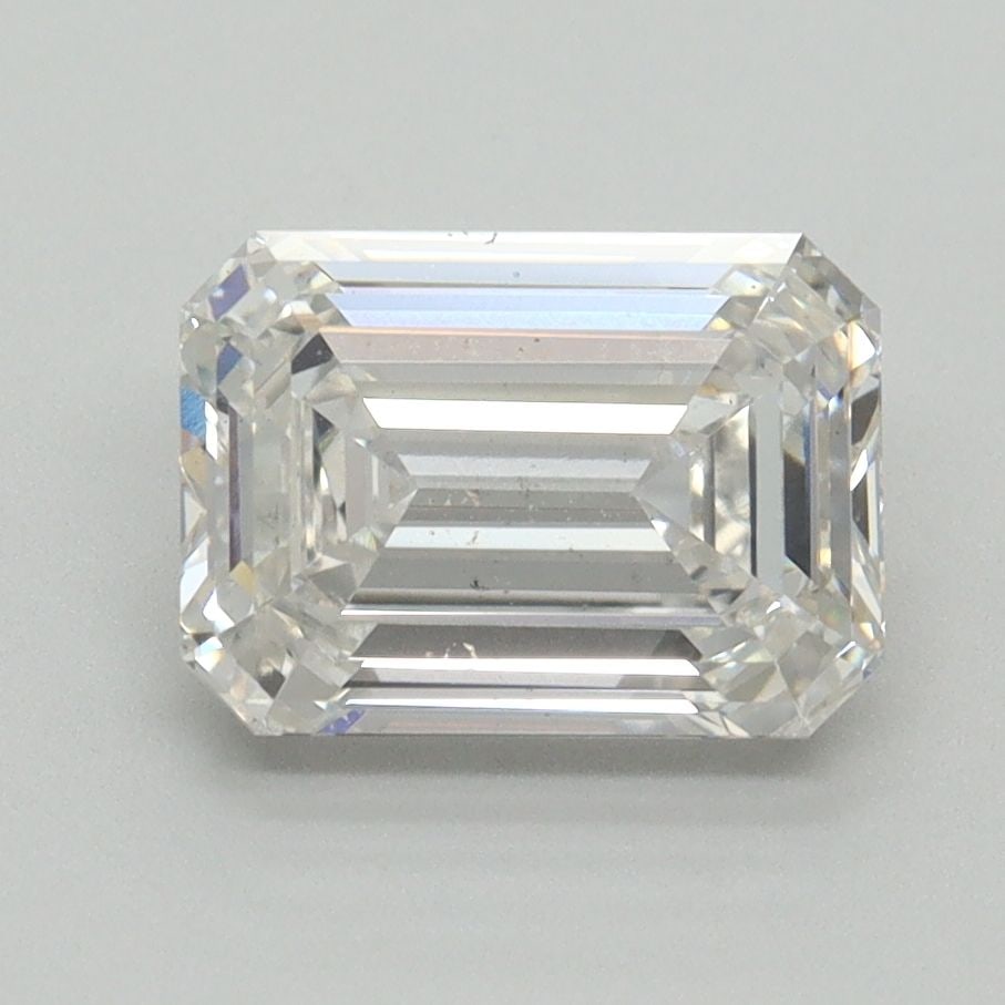 Loose Diamond - EMERALD 2.09ct F VS2: Loose Diamond - EMERALD 2.09ct F VS2 Source: This is a real non-mined Diamond that has been grown in a lab Shape: EMERALD Carats: 2.09 Color: F Clarity: VS2 Certification: NONE Video: