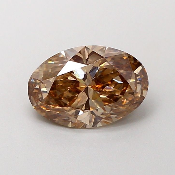 Loose Diamond - OVAL 1.2ct Fancy Brown VVS1: Loose Diamond - OVAL 1.2ct Fancy Brown VVS1 Source: This is a real non-mined Diamond that has been grown in a lab Shape: OVAL Carats: 1.2 Color: Fancy Brown Certification: IGI Video: