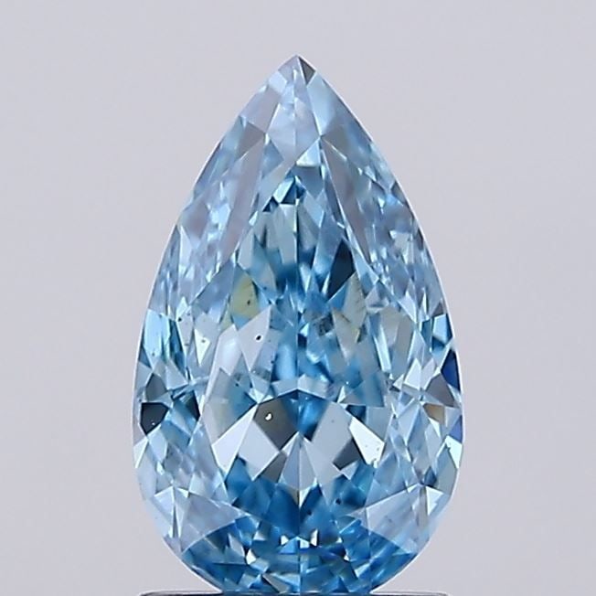 Loose Diamond - PEAR 1.6ct Fancy Vivid Blue VS1: Loose Diamond - PEAR 1.6ct Fancy Vivid Blue VS1 Source: This is a real non-mined Diamond that has been grown in a lab Shape: PEAR Carats: 1.6 Color: Fancy Vivid Blue Certification: IGI Video: