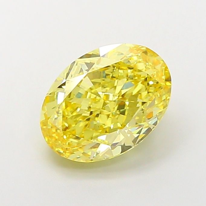 Loose Diamond - OVAL 5.0ct Fancy Intense Yellow VS1: Loose Diamond - OVAL 5.0ct Fancy Intense Yellow VS1 Source: This is a real non-mined Diamond that has been grown in a lab Shape: OVAL Carats: 5.0 Color: Fancy Intense Yellow Certification: IGI Video: