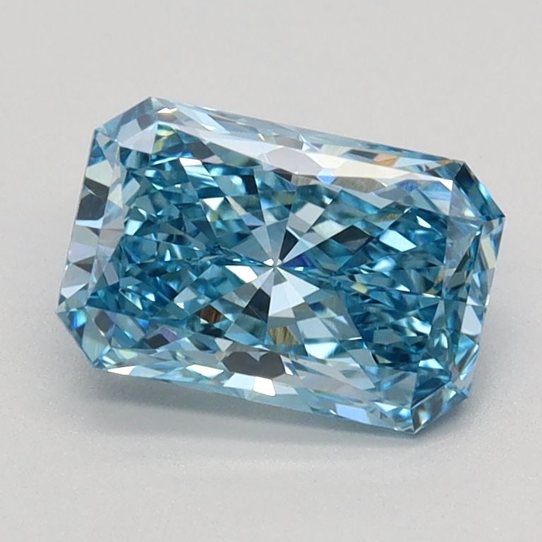 Loose Diamond - RADIANT 1.04ct Fancy Vivid Blue VVS2: Loose Diamond - RADIANT 1.04ct Fancy Vivid Blue VVS2 Source: This is a real non-mined Diamond that has been grown in a lab Shape: RADIANT Carats: 1.04 Color: Fancy Vivid Blue Certification: IGI Video: